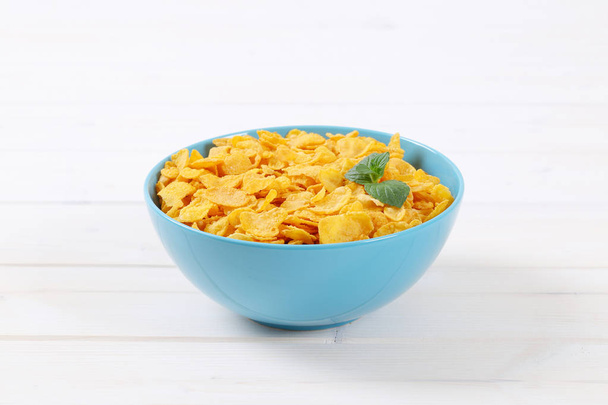 bowl of corn flakes - Photo, Image