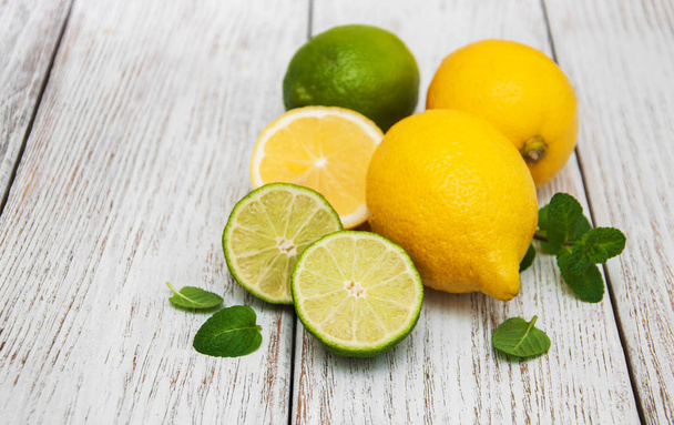 Lemons and limes - Photo, Image