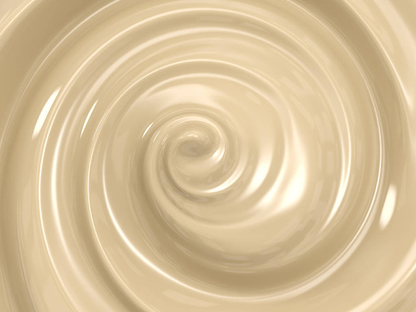 vloeibare foundation swirl  - Foto, afbeelding