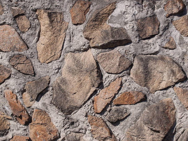 The wall of the large and rough stones - Photo, Image