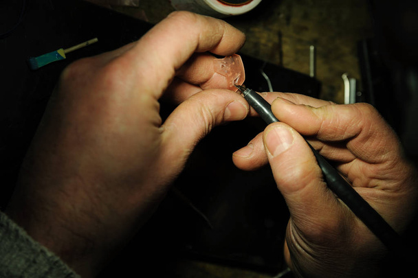 Making of jewelry. - Photo, Image