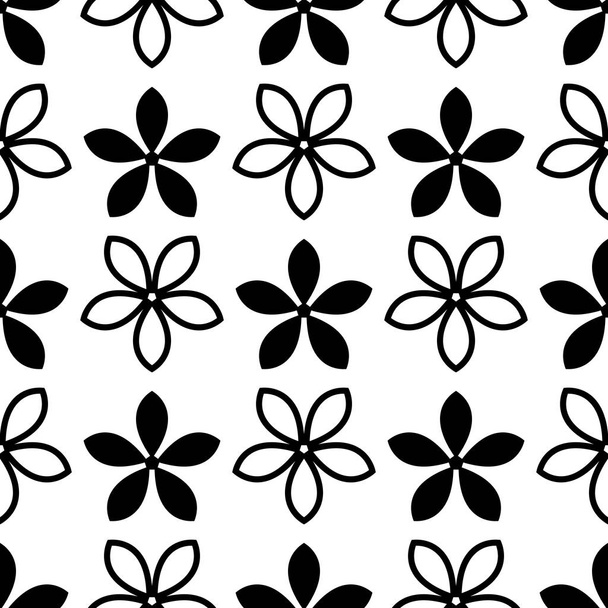 Floral seamless pattern. Abstract background - Vector, imagen