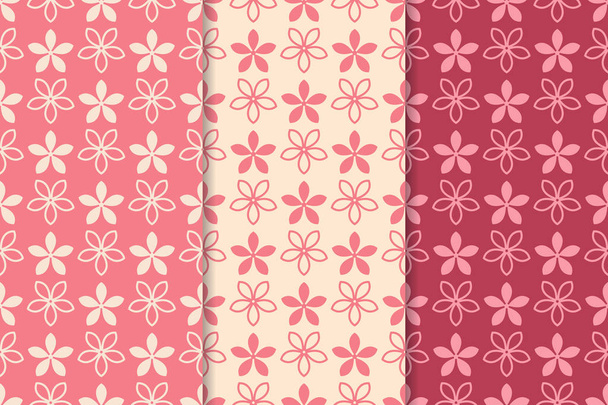 Floral seamless pattern. Abstract background - Vektor, Bild