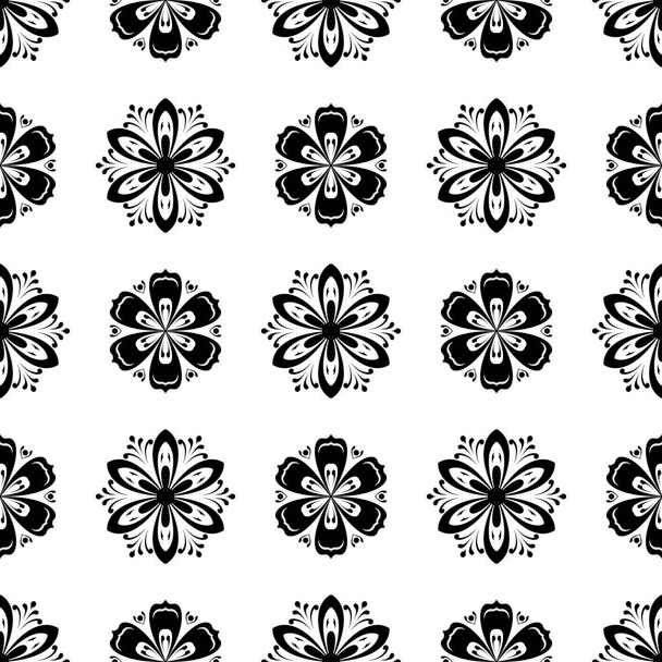 Floral seamless pattern. Abstract background - Vector, imagen