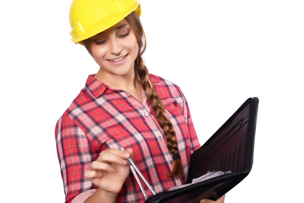 Woman construction worker - Photo, Image