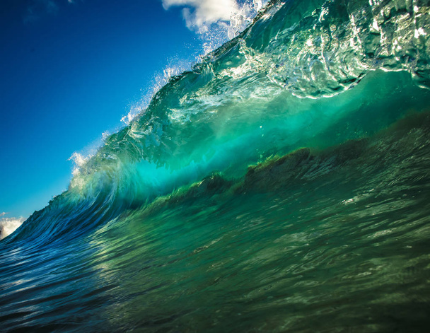 Büyük okyanus dalgası - Fotoğraf, Görsel