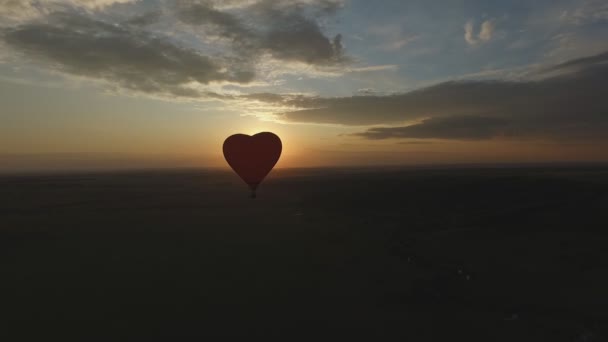 Ballonvlucht met warme lucht - Video