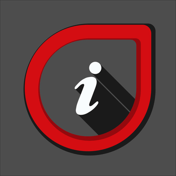 informační podpora ikona - Vektor, obrázek