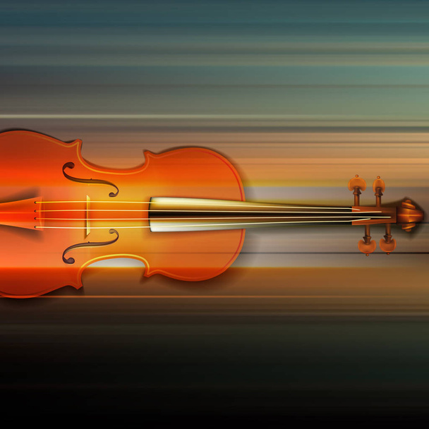 abstrait grunge fond musical avec violon
 - Vecteur, image