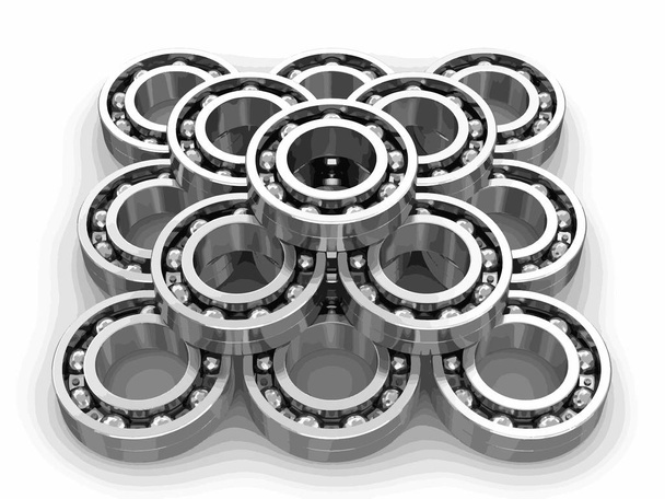 Bearings. Image with clipping path - Vettoriali, immagini