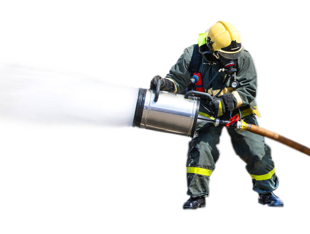 Extintor de incendios con espuma
. - Foto, Imagen