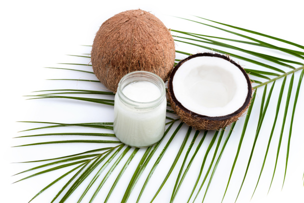 organiczny olej kokosowy - Zdjęcie, obraz