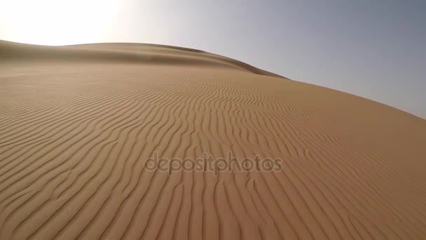Sanddünen der Liwa-Wüste - Filmmaterial, Video