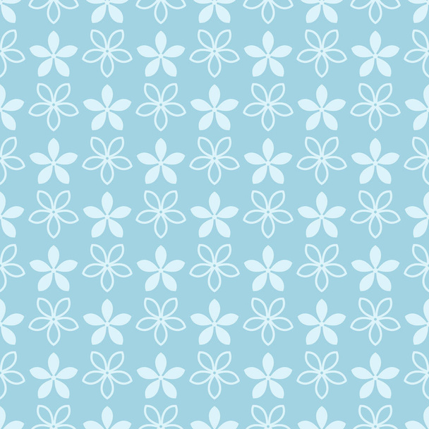 Seamless floral background for textile, wallpapers - Vektör, Görsel