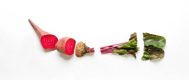 Здоровые органические продукты, свекла сырая, плоская
 - Фото, изображение