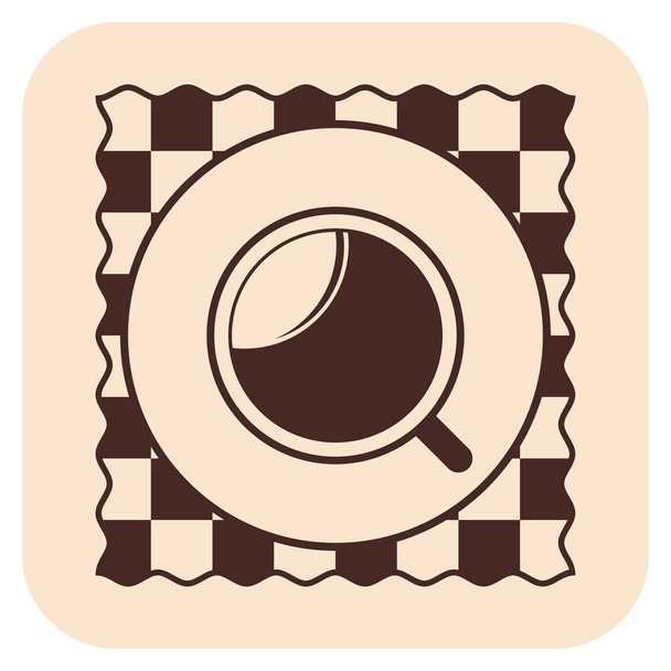 Koffie vector iconen - Vector, afbeelding