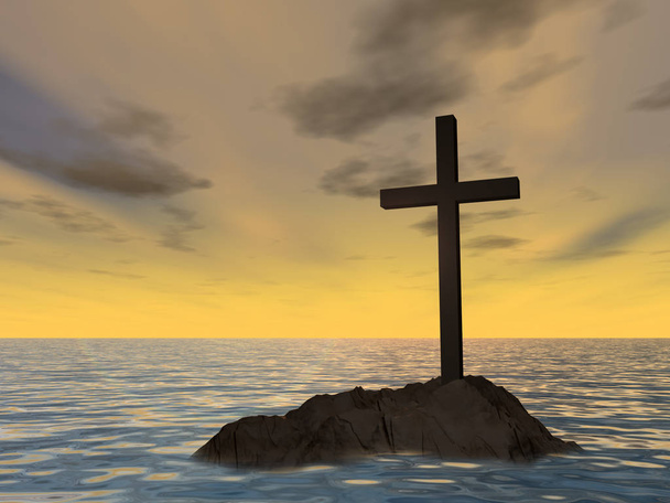 Христианский крест
 - Фото, изображение
