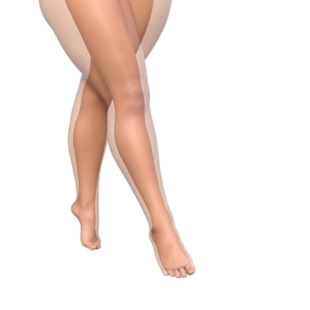 piękne kobiece nogi - Zdjęcie, obraz