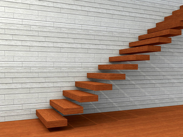 Escaliers conceptuels d'illustration 3D
  - Photo, image