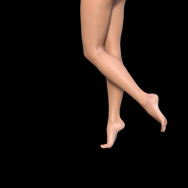 gyönyörű női lábak - Fotó, kép