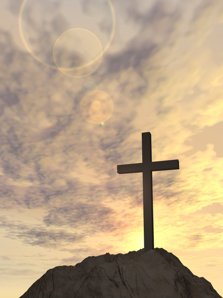  Kruis religie symbool  - Foto, afbeelding