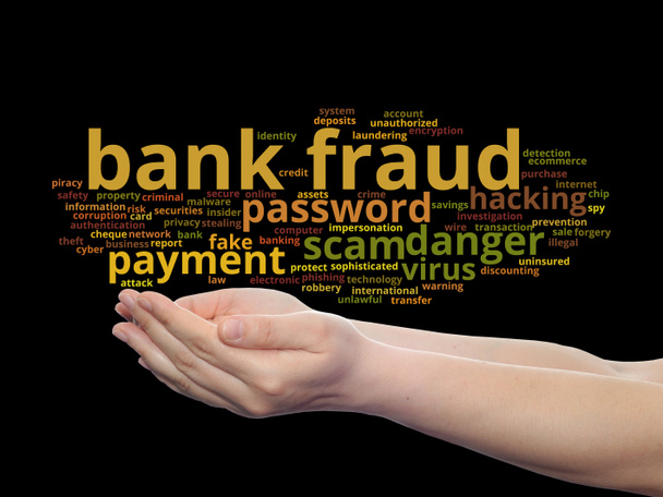 fraude bancario estafa de pago
 - Foto, imagen