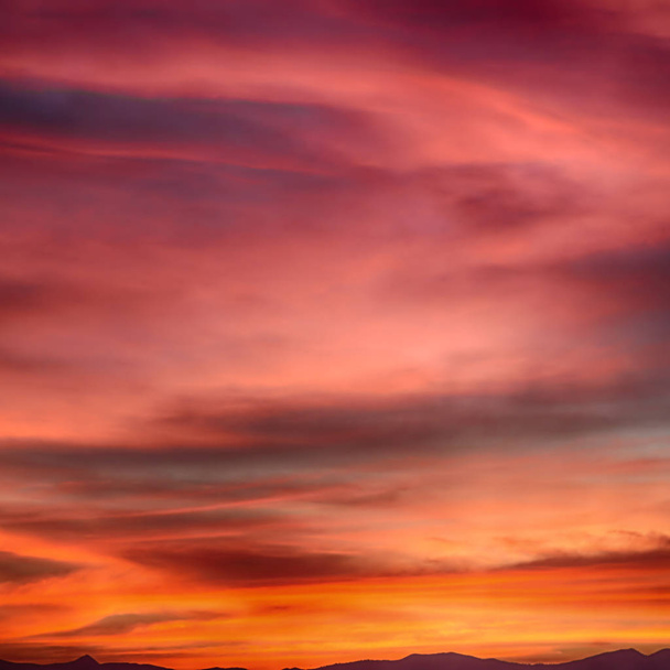  in de Filippijnen abstracte wolk en zonsondergang   - Foto, afbeelding