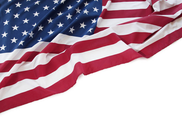 Beyaz ABD bayrağı - Fotoğraf, Görsel