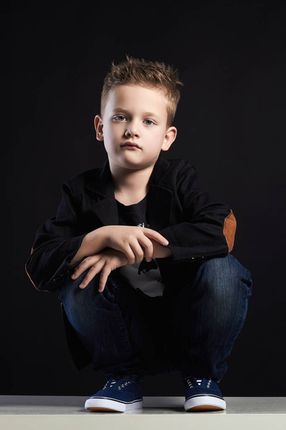 little boy.stylish kid - Fotoğraf, Görsel