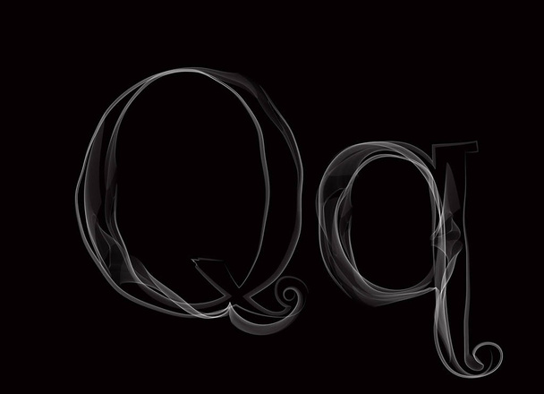 Tipo di carattere Haze letters QQ
 - Vettoriali, immagini