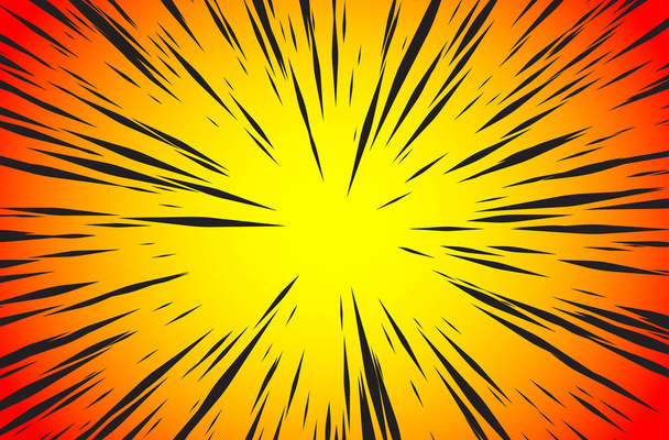 Explosion Boom for Comic Books - Vector, Image