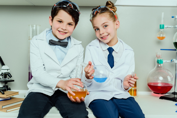 Little scientists in lab  - Photo, Image