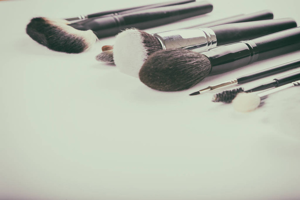 Other make-up brush on white background - Photo, Image
