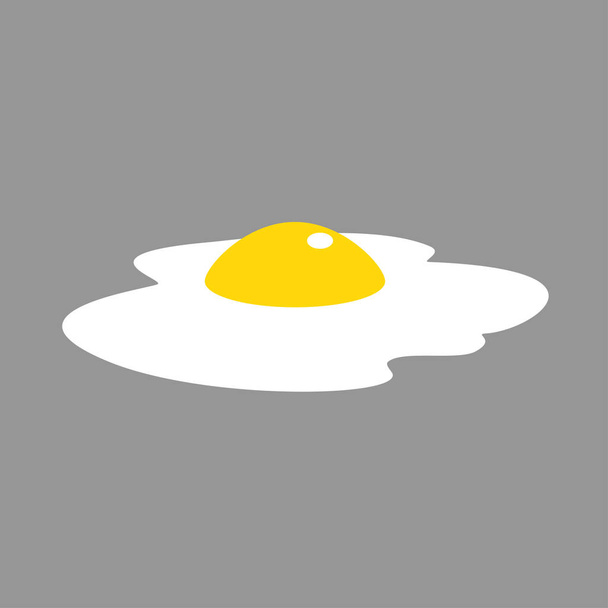 Fried egg vector - Vecteur, image