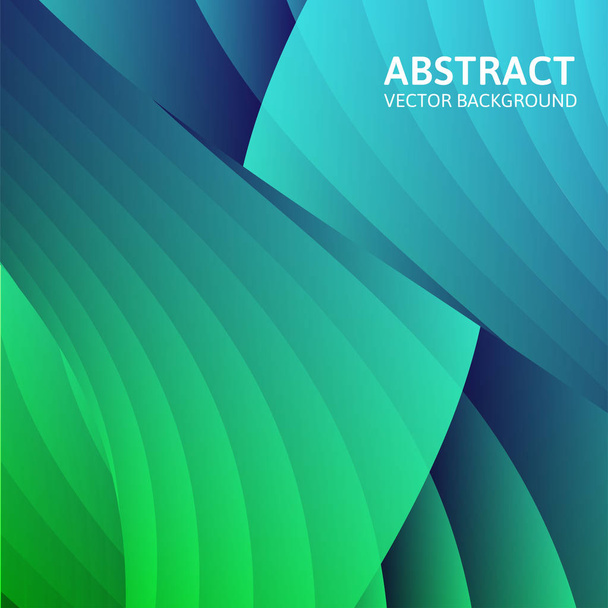 Abstract blue wave vector achtergronden - Vector, afbeelding
