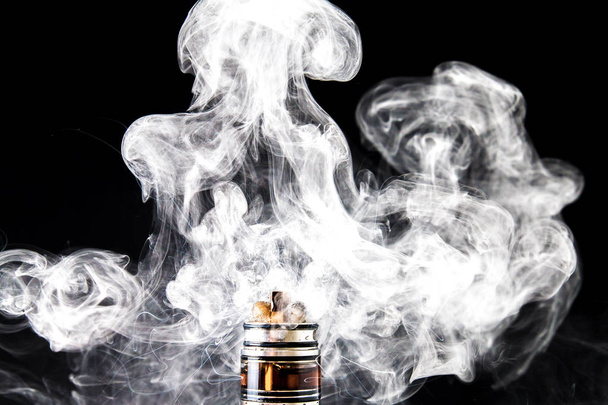 Electronic cigarette smoke cloud - Foto, Imagem