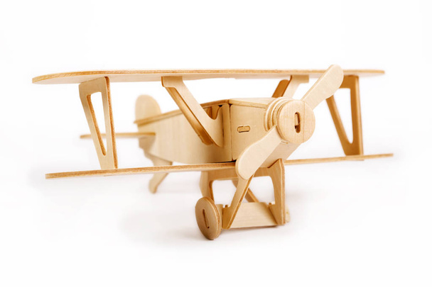 Wooden airplane model - Photo, Image
