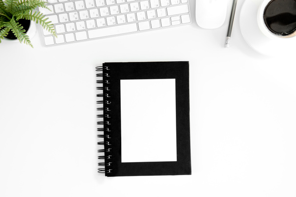 notebook s prázdná víkem  - Fotografie, Obrázek