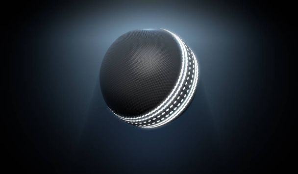 futuristischer Neon-Sportball - Foto, Bild