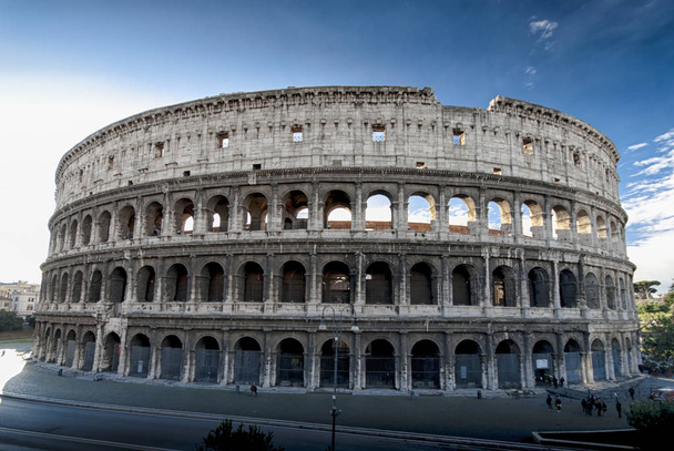 Koloseum v Římě, Itálie  - Fotografie, Obrázek