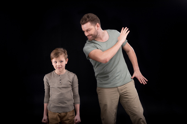 Father and son having conflict - Photo, Image