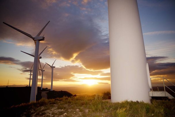Vue de l'énergie éolienne
 - Photo, image