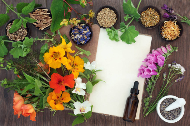 Naturopathic Flowers and Herbs - Photo, Image
