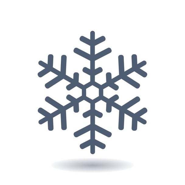 Snowflake sign icon. - Photo, Image