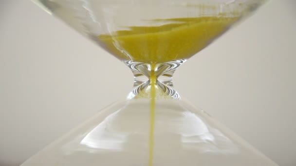 Extreme Close-up of Hourglass - Footage, Video