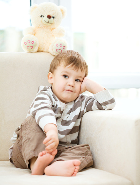 Portrait of a little boy - Foto, immagini