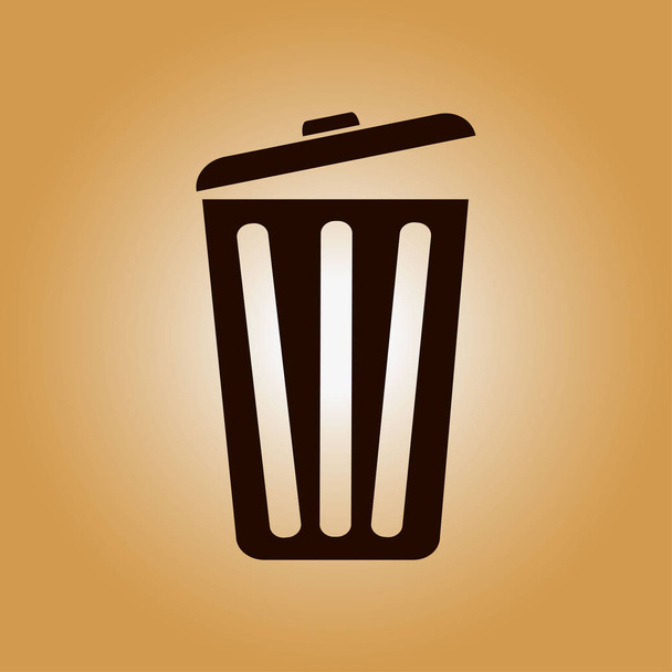 Çöp işareti simgesi - Fotoğraf, Görsel