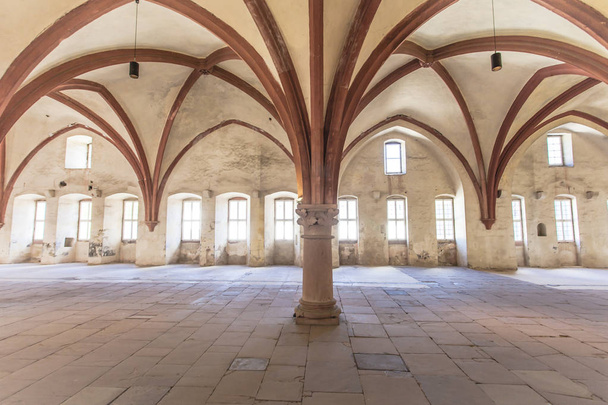 Monjes dormitorio monasterio Eberbach Alemania
 - Foto, imagen