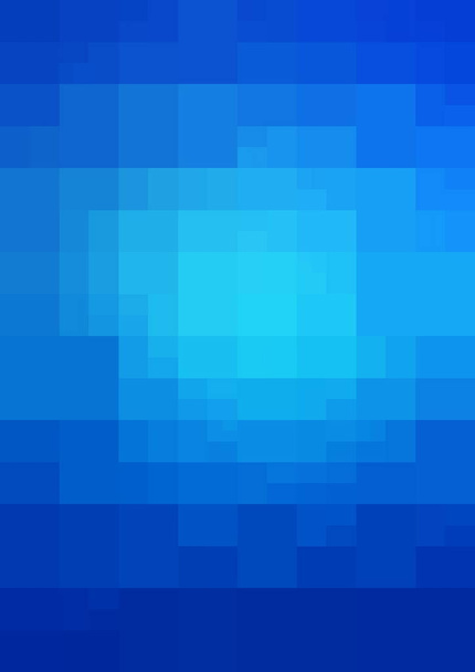 Luz azul moderno geométrico abstrato fundo. Modelo de textura. Padrão geométrico no estilo Origami com gradiente
.  - Foto, Imagem