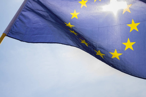 Flag of European Union - Foto, afbeelding